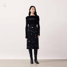 Load image into Gallery viewer, Ink Falling Knit Top