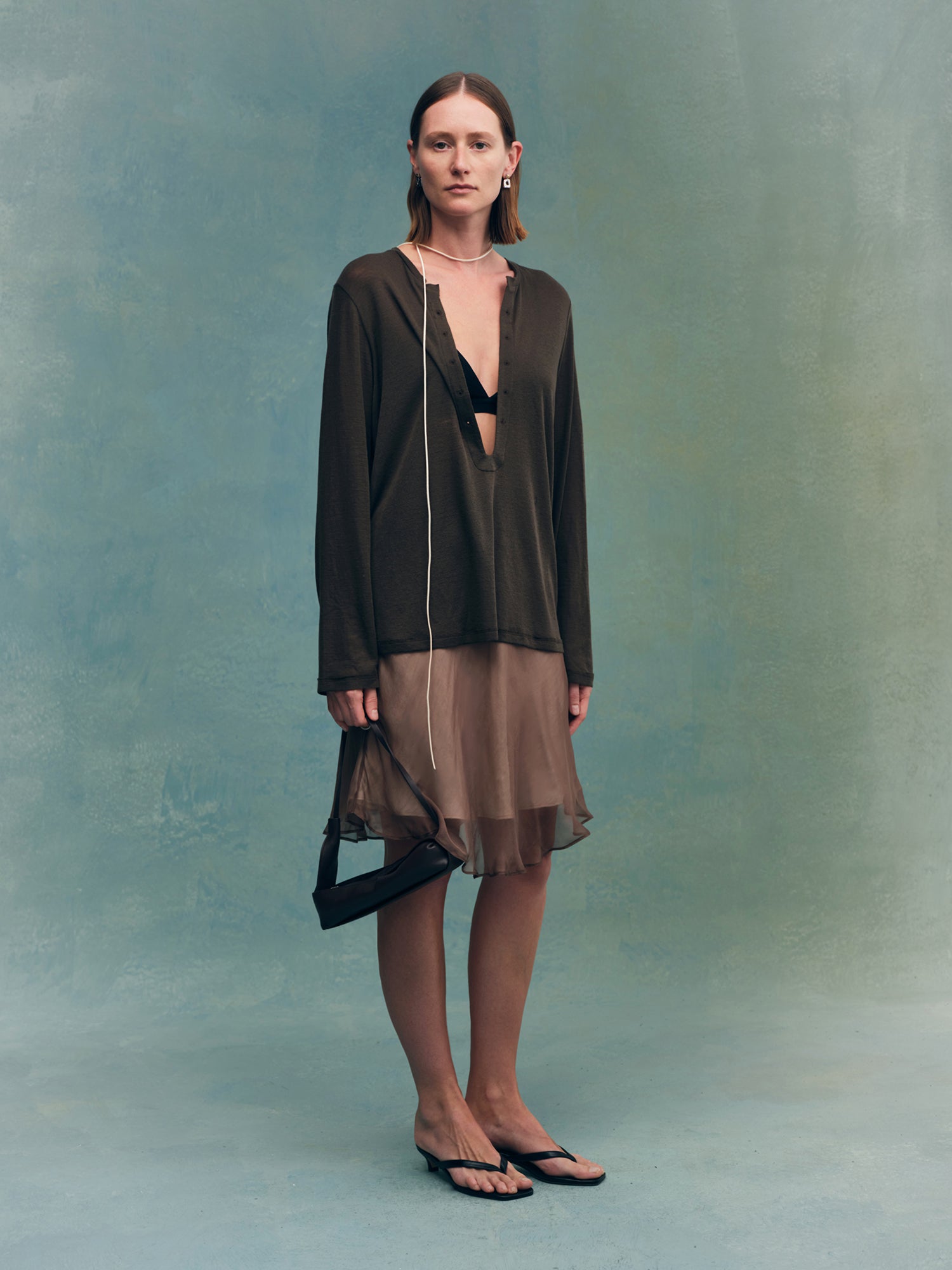 Umber Classy Skirt – ii sense