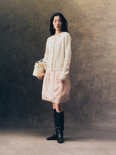 Load image into Gallery viewer, Oat Cashmere Beading Cardigan