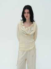 Load image into Gallery viewer, Ivory Wide-neck Top