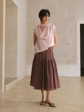 Load image into Gallery viewer, Rosewood Cozy Scarf Top