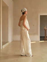 Load image into Gallery viewer, Ivory Embroidery Top