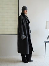 Carica l'immagine nel visualizzatore di Gallery, Grey Cashmere Wool Oslo Coat