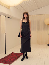 将图片加载到图库查看器,Stone Wool Soft Pleated Dress