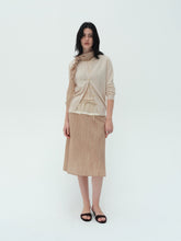 将图片加载到图库查看器,Dates Stripe Fringe Skirt