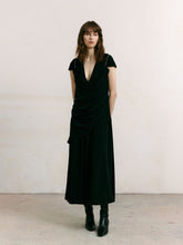 Load image into Gallery viewer, Ink Fan Layered Dress