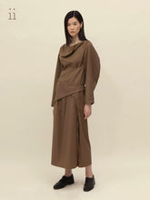 Load image into Gallery viewer, Chestnut Multiways Wrap Dress