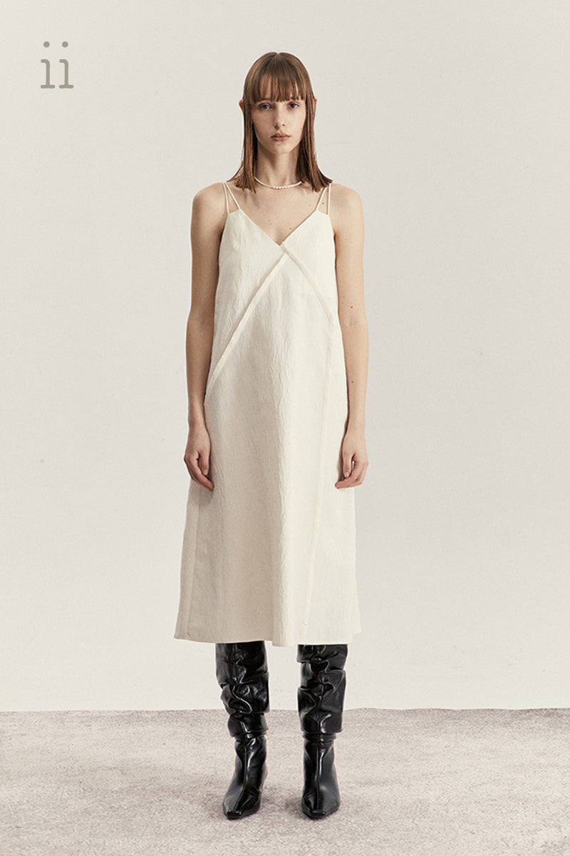 Ivory Geometry Dress