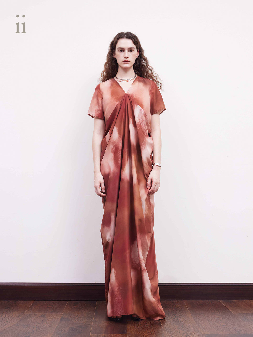 Blush Silk Solitary  dress