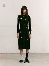 Load image into Gallery viewer, Basil Cut-out Dress
