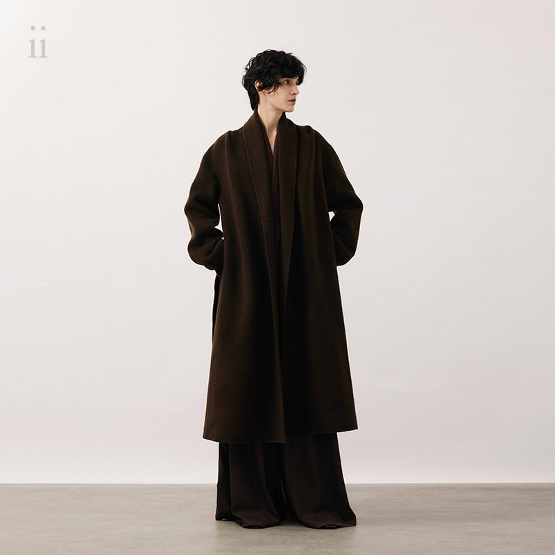 Wood Cashmere Cozy Coat