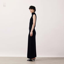 Load image into Gallery viewer, Black Poet Cashmere Dress Set
