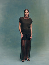 Carica l&#39;immagine nel visualizzatore di Gallery, Umber Low-neck Shadow Dress
