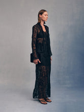 Carica l&#39;immagine nel visualizzatore di Gallery, Black Lace Flowing Skirt
