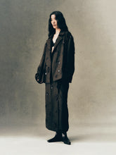 画像をギャラリービューアに読み込む, Umber Embroidery Wrap Skirt
