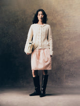 Load image into Gallery viewer, Oat Cashmere Beading Cardigan
