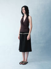 Load image into Gallery viewer, Black Fringe Skirt
