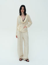 Load image into Gallery viewer, Ivory Wide-neck Top
