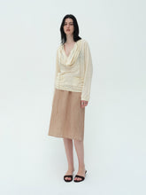 Load image into Gallery viewer, Ivory Wide-neck Top
