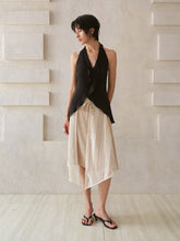 Load image into Gallery viewer, Almond Weave TIe Skirt
