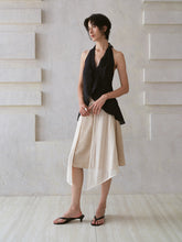 Load image into Gallery viewer, Almond Weave TIe Skirt
