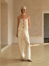 Load image into Gallery viewer, Ivory Embroidery Top
