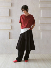 Load image into Gallery viewer, Black Tea Cozy Wide-neck Tee

