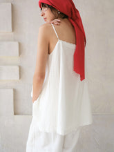 Load image into Gallery viewer, Snow Embroidery Umbrella Top
