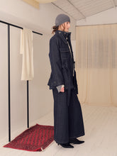 将图片加载到图库查看器，Antique Denim Smart Coat
