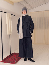 将图片加载到图库查看器，Antique Denim Smart Coat
