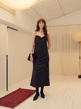 将图片加载到图库查看器，Stone Wool Soft Pleated Dress
