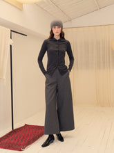 Load image into Gallery viewer, Stone Buttonup Merino Wool Top

