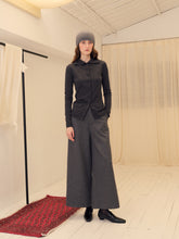 Load image into Gallery viewer, Stone Buttonup Merino Wool Top
