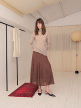 Load image into Gallery viewer, Oat Shadow Cashmere Top
