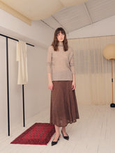 Load image into Gallery viewer, Oat Shadow Cashmere Top
