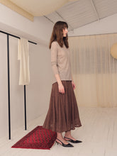 Load image into Gallery viewer, Oat Shadow Cashmere Top
