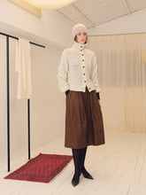 Load image into Gallery viewer, Umber Cotton Round Skirt
