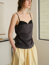 Load image into Gallery viewer, Stone Wool Soft Pleated Top
