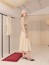Load image into Gallery viewer, Almond Pleated Draped Top
