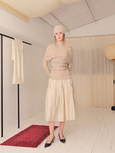 Load image into Gallery viewer, Almond Pleated Draped Top
