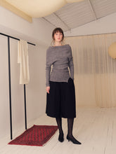Load image into Gallery viewer, Stone Pleated Draped Top
