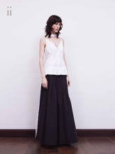 Load image into Gallery viewer, Black Pleated Maxi Skirt
