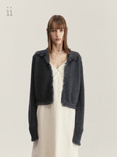 Load image into Gallery viewer, Cashmere Fringe Cardigan
