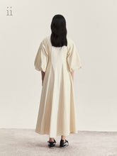 将图片加载到图库查看器，Ivory Romantic Dress
