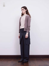 Load image into Gallery viewer, Taupe  Cashmere  Cardigan
