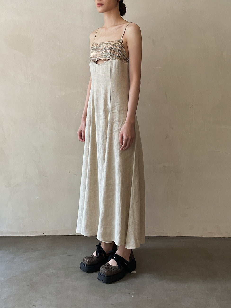 Nomad Gap Slip Dress