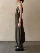 Load image into Gallery viewer, Olive Asymmetric Strap Dress
