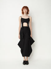 Load image into Gallery viewer, Black Cave Silhouette Dress
