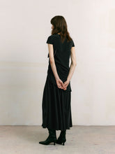 Load image into Gallery viewer, Ink Fan Layered Dress
