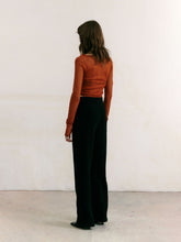 Load image into Gallery viewer, Orange Wine Fragment Cardigan
